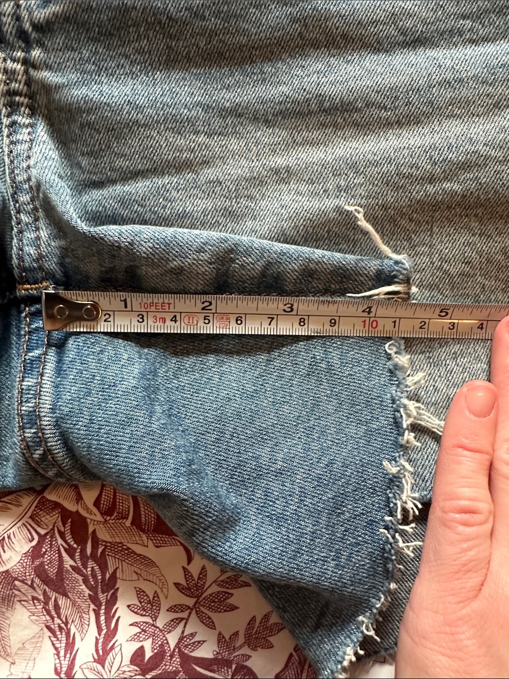 Madewell Blue Denim Cutoff Shorts - Picture 6 of 7